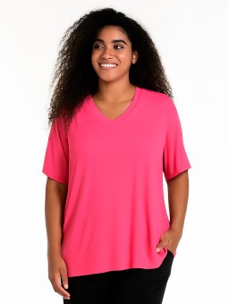 LYKKE - Plus Size T-shirt vanaf Studio