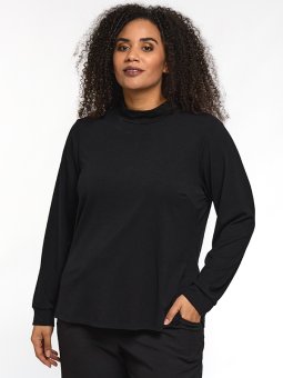 SKARINA - Plus Size Blouse vanaf Gozzip Black