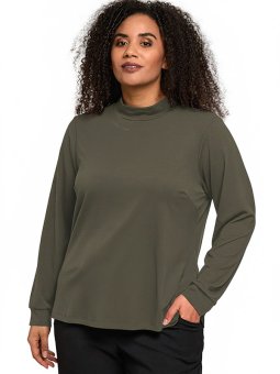 SKARINA - Plus Size Blouse vanaf Gozzip Black