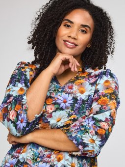 SASLAUG - Plus Size Blouse vanaf Studio