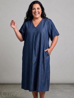 SCARMEN - Plus Size Jurk vanaf Studio