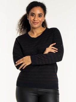 HELSINKI - Plus Size Sweater vanaf Sandgaard