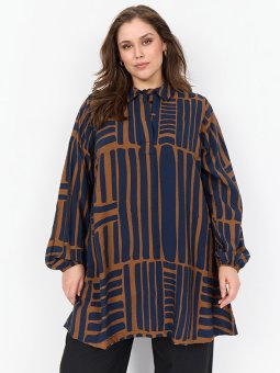 WA-SKY - Plus Size Tunic vanaf Wasabi Concept