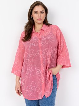 WA-SAHIFA - Plus Size Overhemd vanaf Wasabi Concept