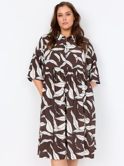 WA-HERMINA - Plus Size Jurk vanaf Wasabi Concept