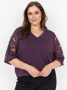 WA-SABINA - Plus Size Blouse vanaf Wasabi Concept