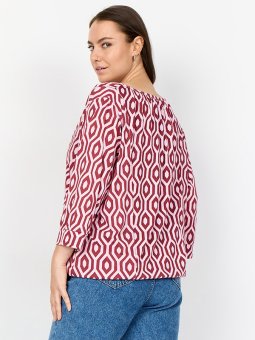 WA-CENETTE - Plus Size Blouse vanaf Wasabi Concept