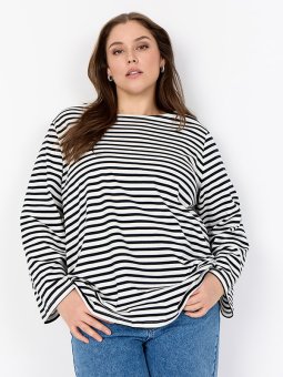 WA-CELESTE - Plus Size Blouse vanaf Wasabi Concept