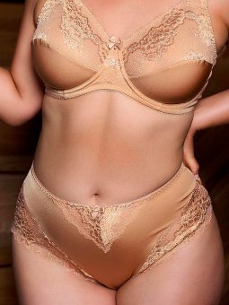 BEATE MIDI - Plus Size Slip vanaf Plaisir