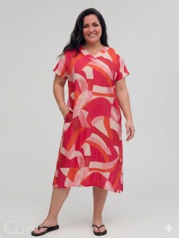 SAGNES - Plus Size Jurk vanaf Studio