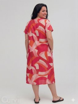 SAGNES - Plus Size Jurk vanaf Studio