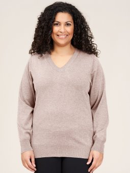 Plus Size Sweater vanaf Sandgaard
