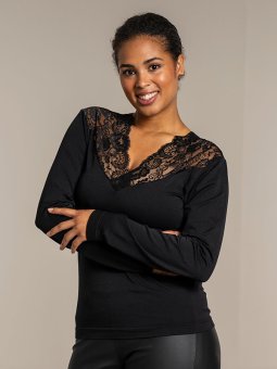 NEW YORK - Plus Size Blouse vanaf Sandgaard